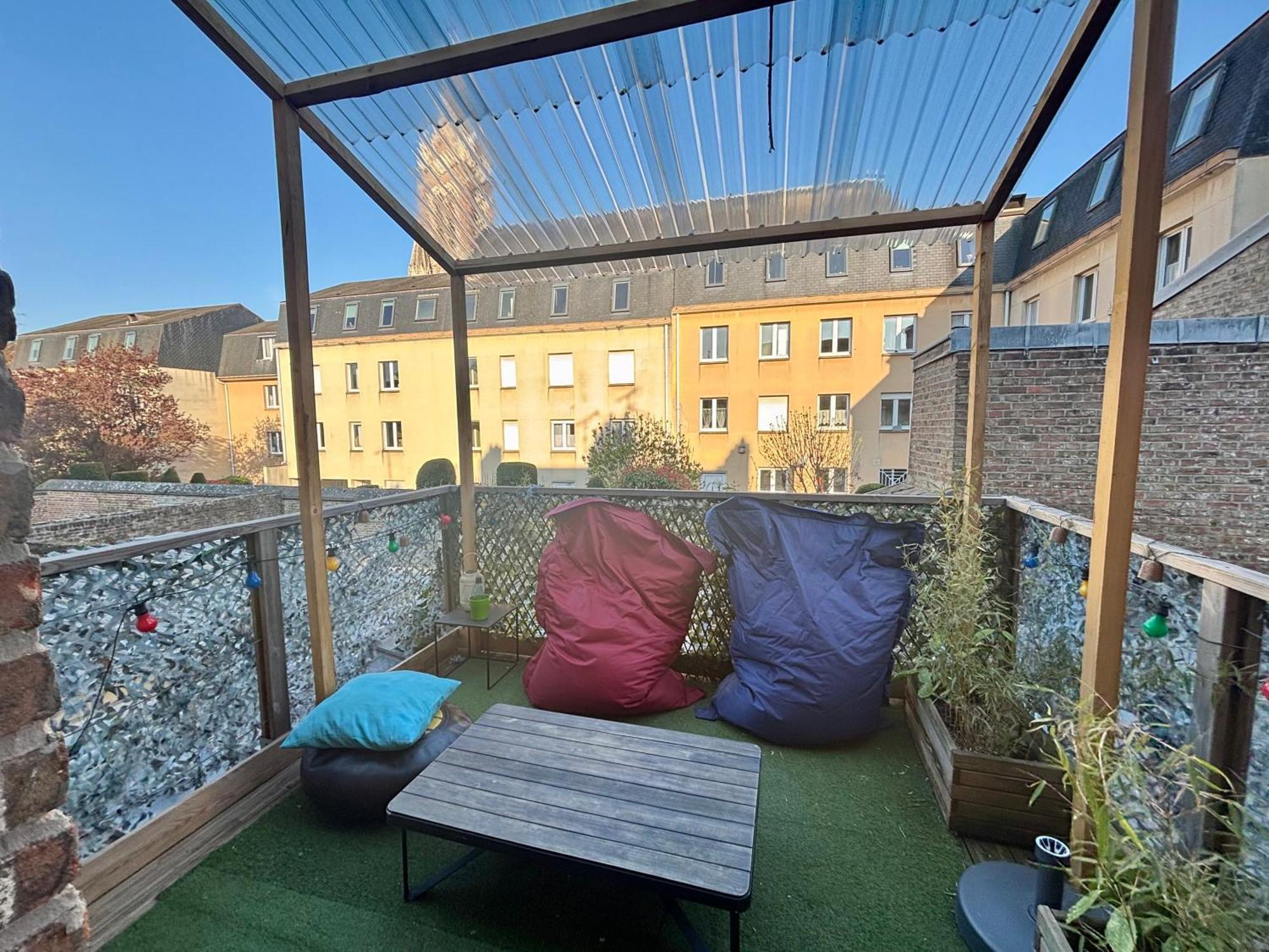 Le Terrazza - 1P A 2P Terrasse - Henriville Amiens Zewnętrze zdjęcie